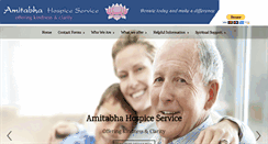 Desktop Screenshot of amitabhahospice.org.nz